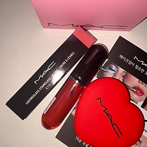 MAC 맥 러스터 글래스 스테인글래스 립 틴트 xoxo 쿨톤 후기 내돈내산 찐 리뷰