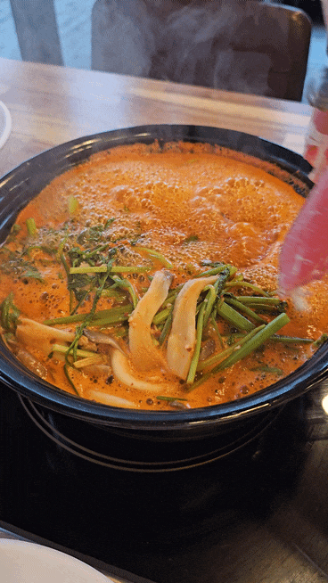 대구 강정보 맛집 등촌샤브칼국수 버섯칼국수 샤브소고기 완벽 조합 (주차, 메뉴)