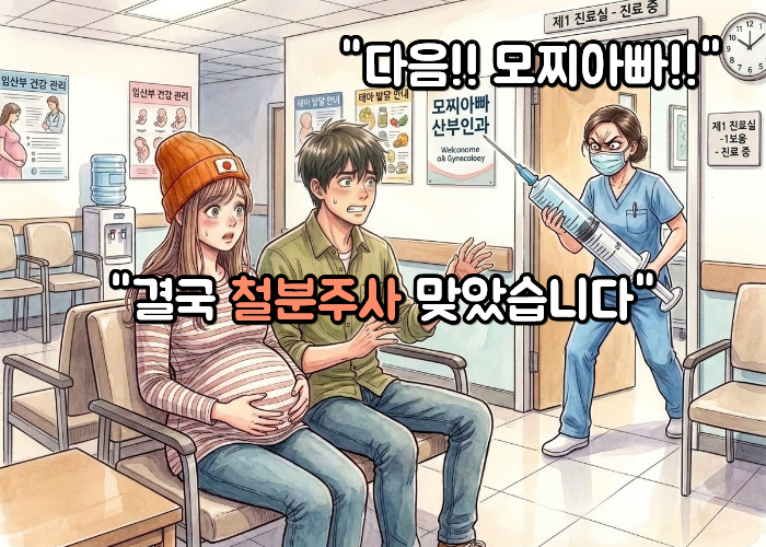 임산부 철분주사, 철분제 매일 먹던 아내가 결국 주사를 맞은 이유
