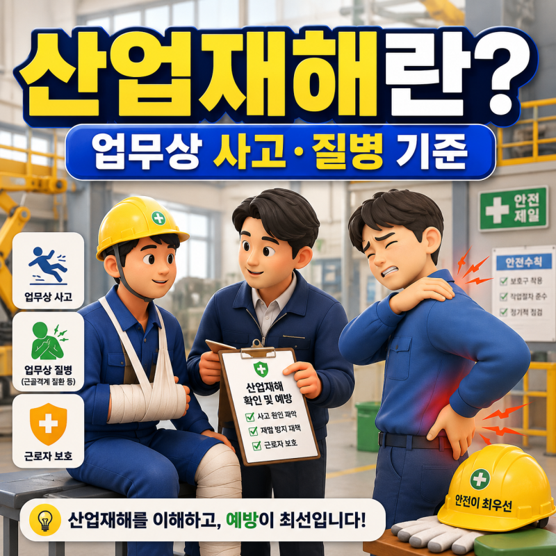 산재보험 신청은 어떻게 할까? 요양급여 신청 절차