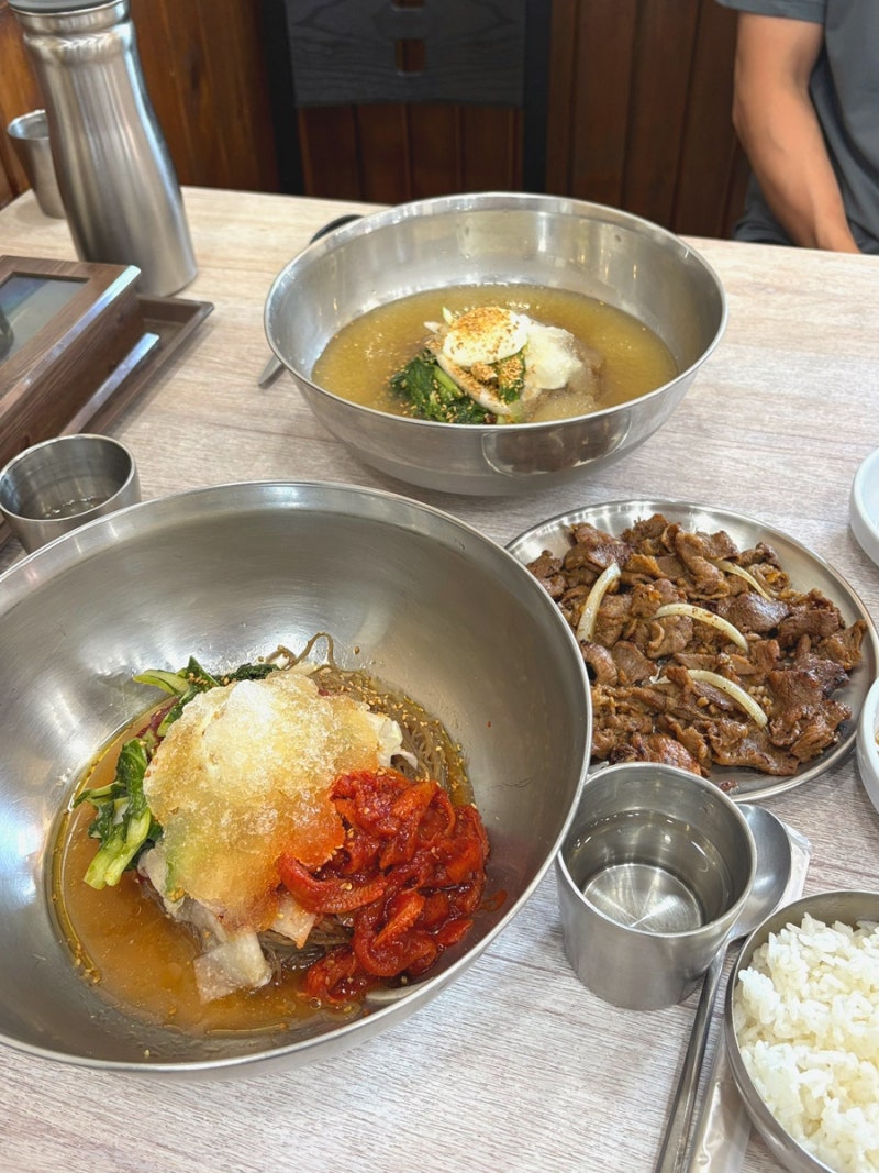 김해 진영 맛집 대원면옥!석쇠불고기와 냉면 조합