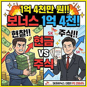 SK하이닉스 성과급 2964% 이후 또 주식보상 논란! N% 성과급 확산 총정리