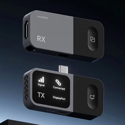 하기비스 무선 HDMI 송수신기 (TV 미러링, 미라캐스트, 풀HD, 타입C)