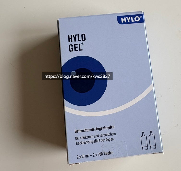 독일 HYLO Gel 힐로 젤 눈 건조 눈물 안약 인공눈물 사용방법 스마일 라식 프로 후 추천