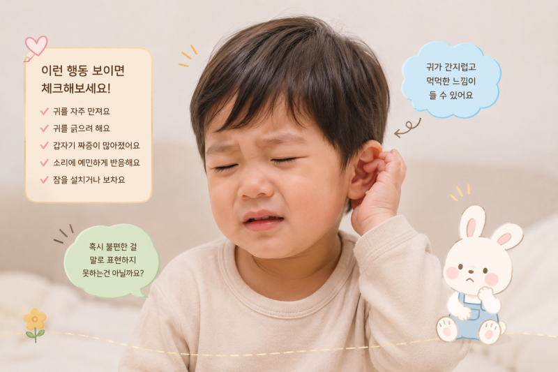 물놀이 후 우리 아이 귀 아픔, 어린이 외이도염 증상 및 가정 실전 관리법 4가지