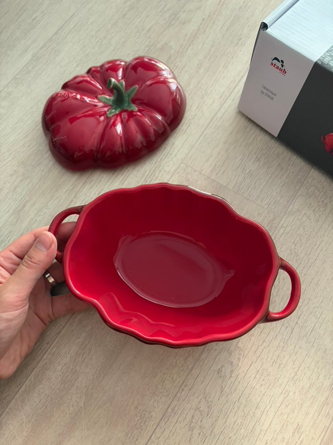 [집들이 선물 추천] STAUB 스타우브 세라믹 토마토, 커리플래이트 화이트 내돈내산 후기