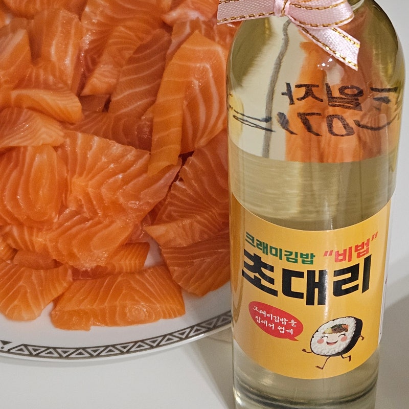 홈마카세 치트키 번거로운 비율 맞추기 끝! 갓성비 만능 만능초대리소스로 집에서 연어초밥,....