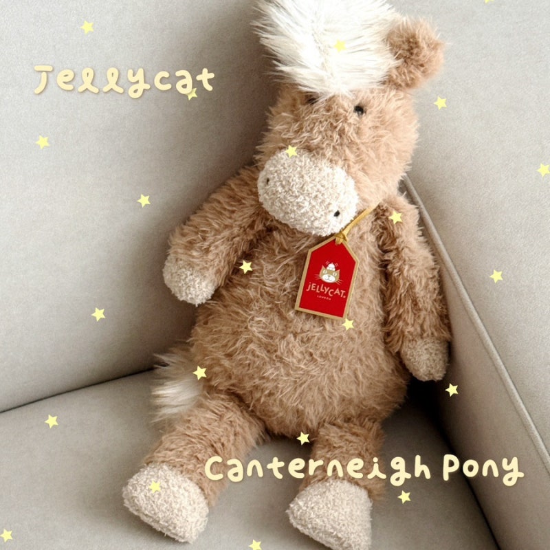 젤리캣 캔터네이 포니(Jellycat Canterneigh Pony) 구매후기 | 신생아 애착인형 추천 • 말띠 애착인....