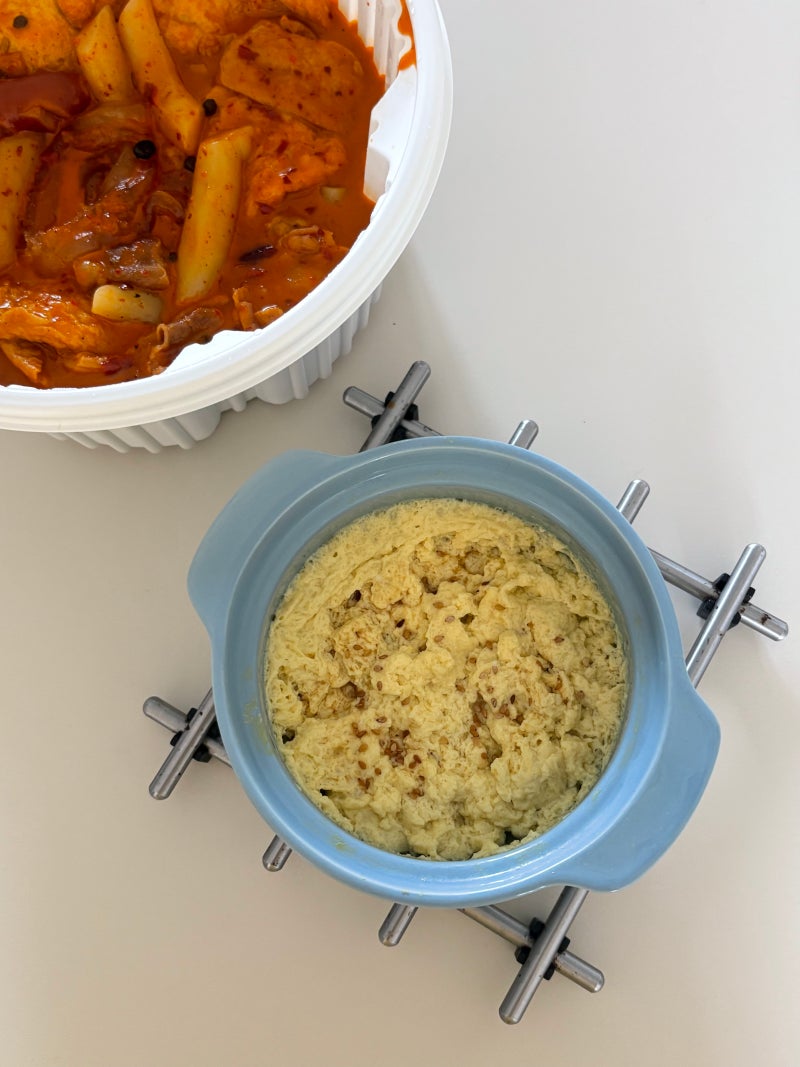다이소 추천템 계란찜기 활용법! 3분 만에 엽떡 계란찜 레시피 완성