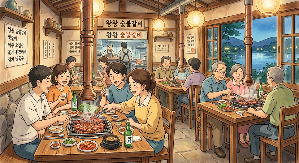 왕왕숯불갈비 사진 1