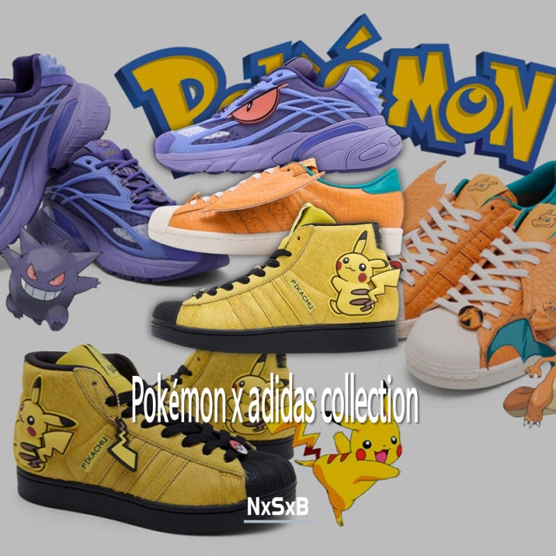 아디다스 슈퍼스타 , 프로 모델 , 아디스타 XLG 2.0 포켓몬 콜라보 발매 정보 / Pokémon x adidas coll....