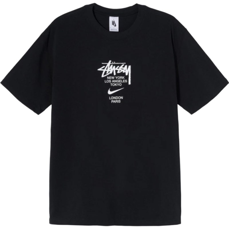[SOLD OUT] STUSSY X NIKE World Tour T-Shirt / 스투시 X 나이키 월드 투어 티셔츠 / 나이키 스투시 반팔티....