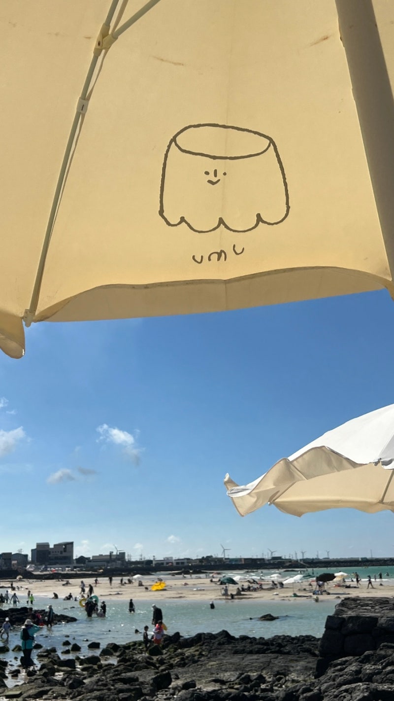 [제주 세화해수욕장] 세화해수욕장 스노쿨링 아기랑 아이랑 후기 (파라솔,주차,샤워), 세화해....