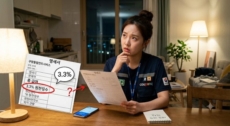 [특별편] 쿠팡 알바 세금 3.3% 환급받는 법 & 5월 종합소득세 신고 완벽 가이드 (홈택스 셀프 환....