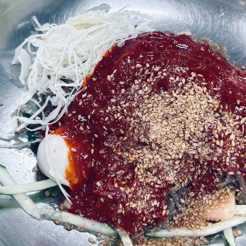 세숫대야냉면 사진 6