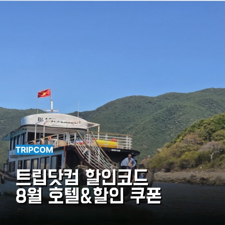 트립닷컴 8월 할인코드 호텔 항공 <b>카카오페이</b> 베트남 3만원 쿠폰!