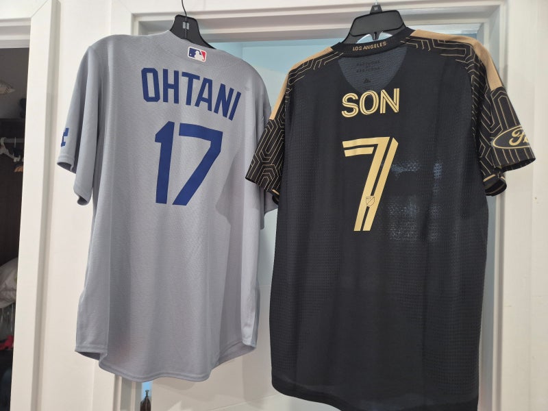 아시아 축구, 야구 최고 슈퍼스타 손흥민, 오타니 유니폼 경기장 기념품샵 직구후기(MBO stadium....