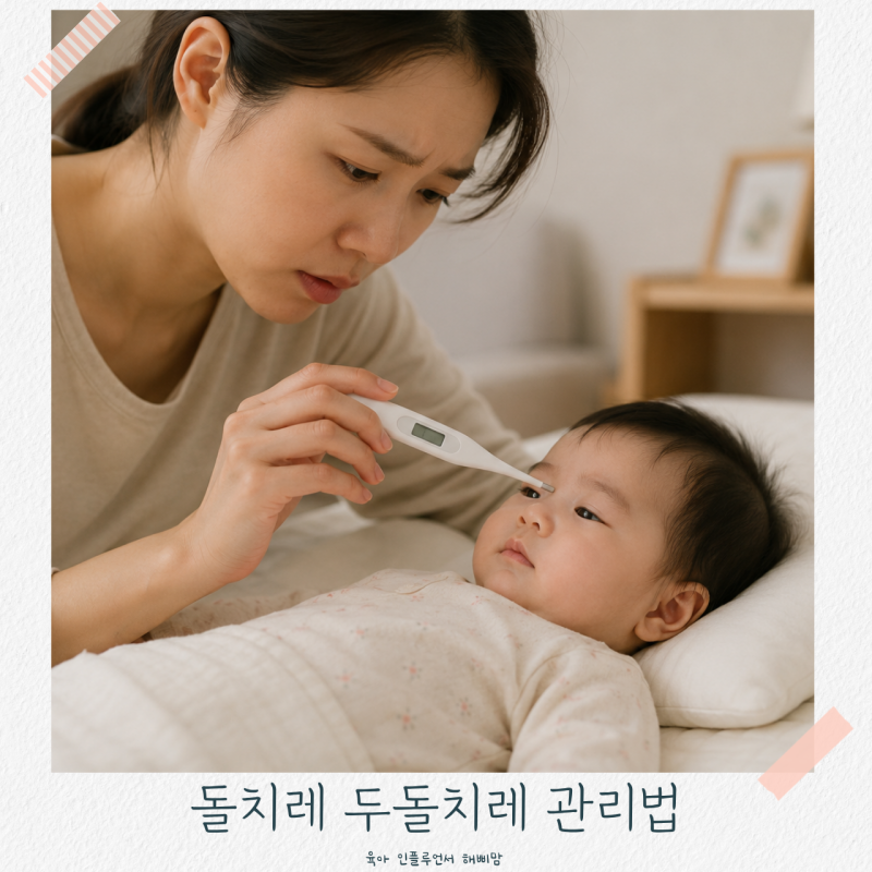 두돌치레 돌치레 돌발진 아기 열꽃 아이 고열 원인 증상 관리방법