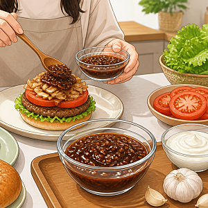 불고기버거소스 만들기, 달콤짭짤한 맛은 살리고 가볍게 먹는 법