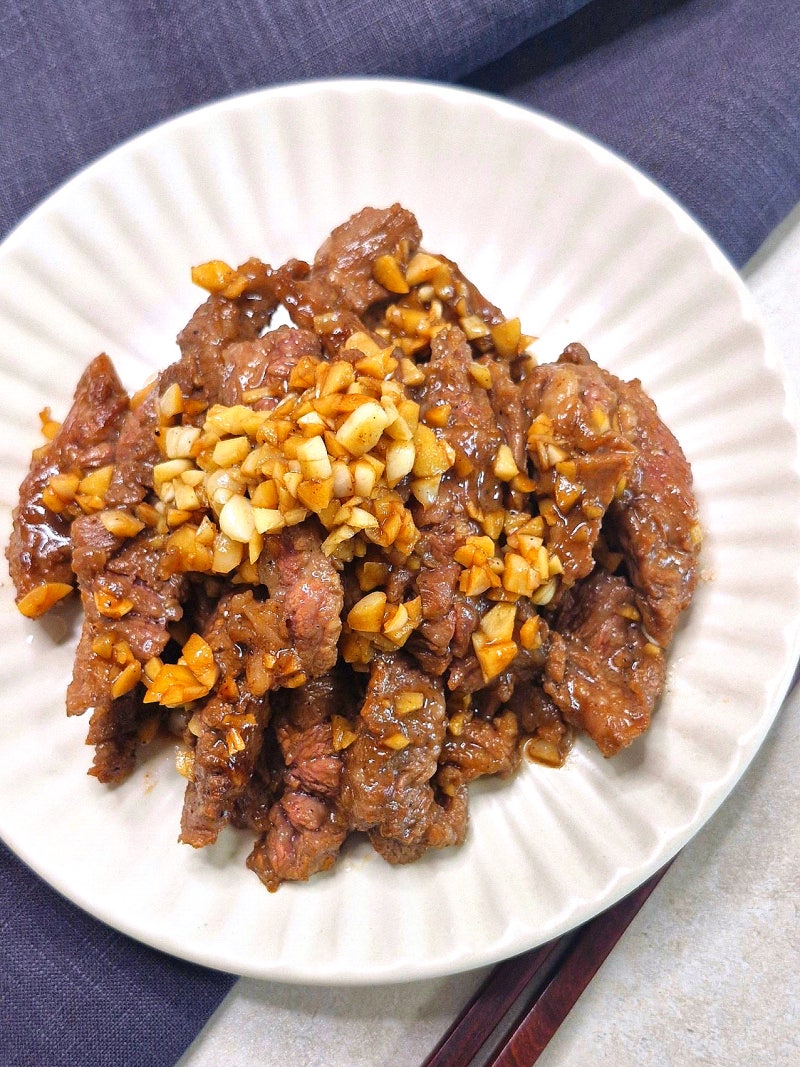 마늘 소갈비살 구이 레시피 마늘양념 소갈비살 구이