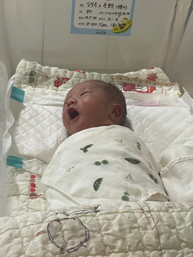 [창원 | 산후조리원] 로즈맘산부인과 산후조리원 2일차