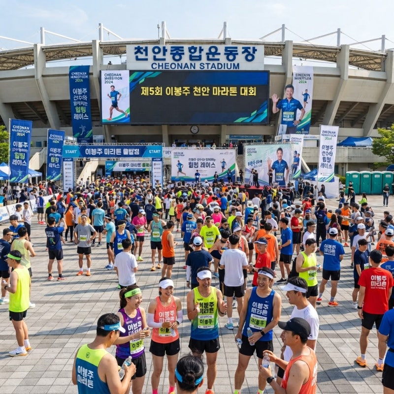2026 제5회 천안 이봉주 마라톤대회 기본정보·종목·특징·참가신청 총정리
