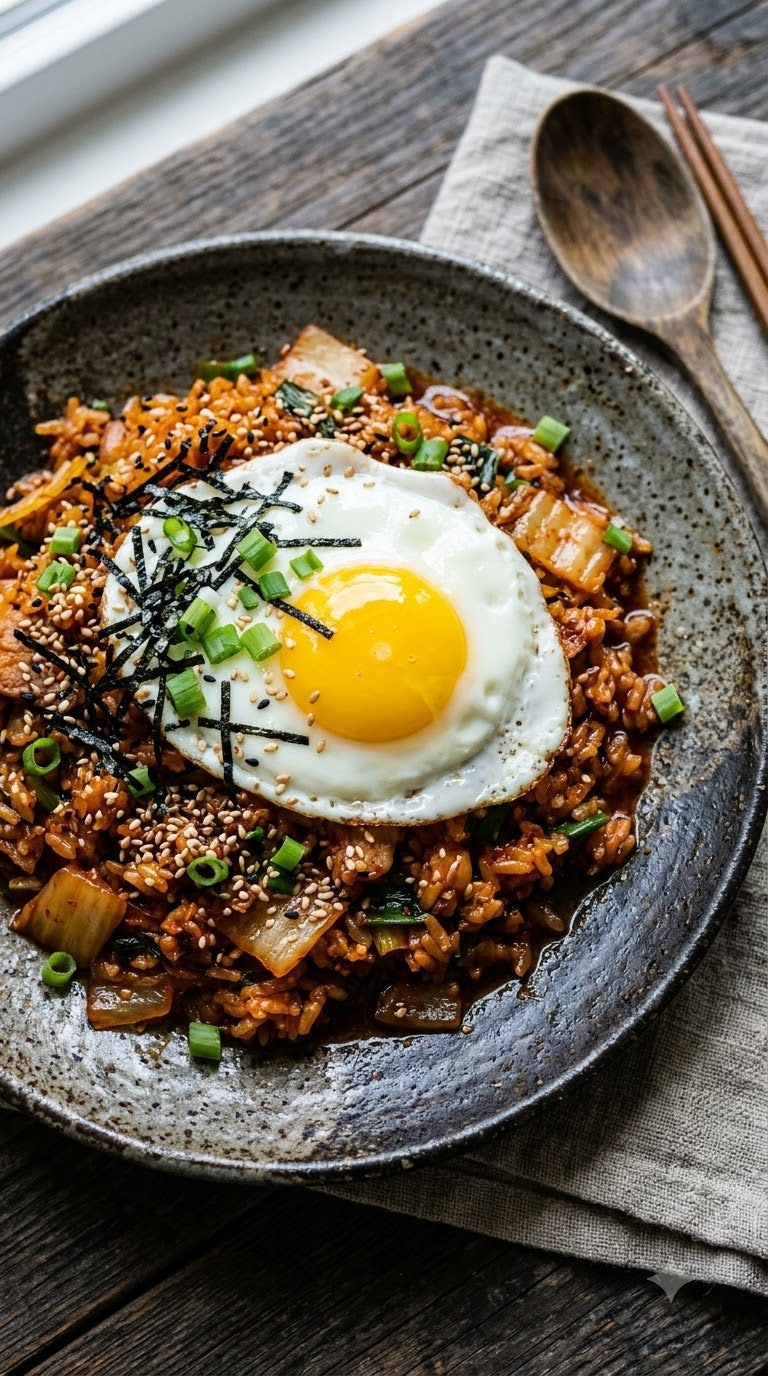 백종원 김치볶음밥 만드는법 파기름과 굴소스로 맛을 낸 레전드 초간단 요리