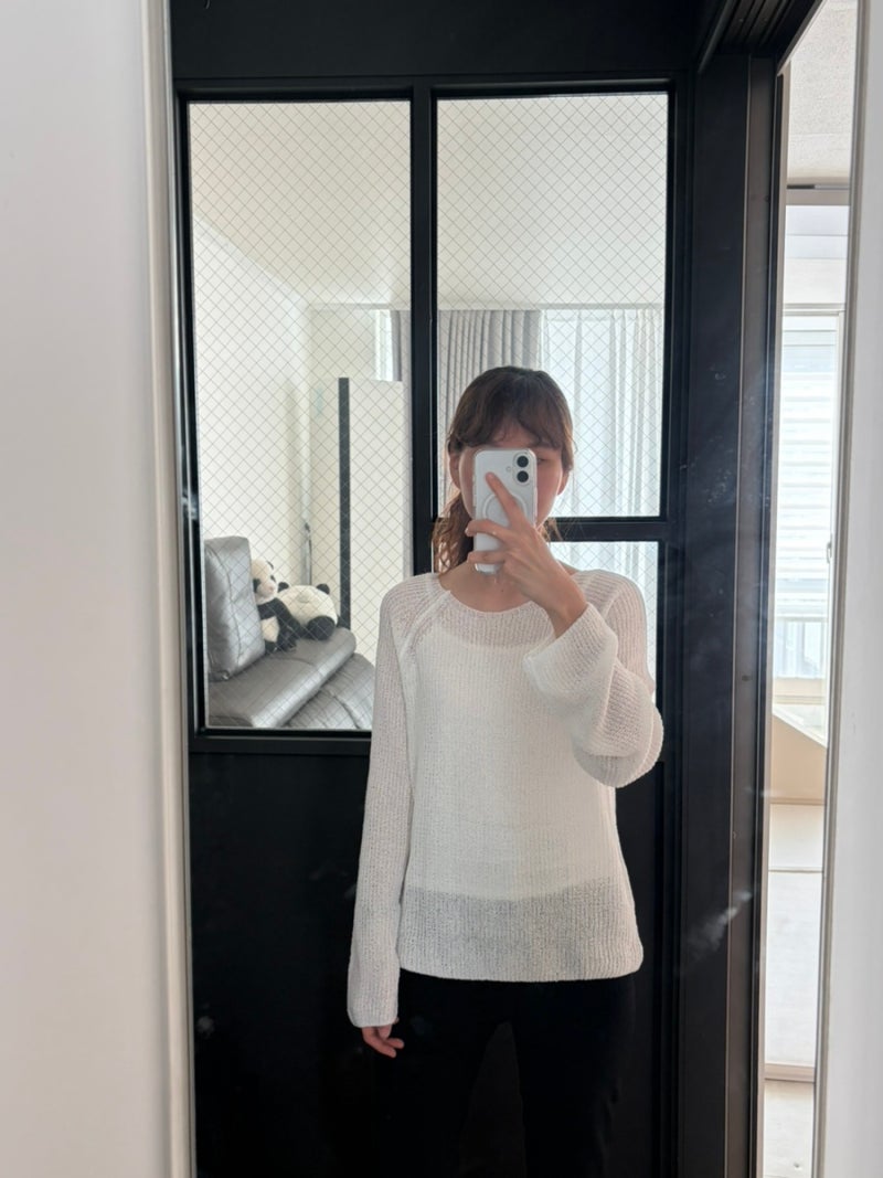 베니토 여름세일 쇼핑 후기 카프리팬츠/루즈핏니트