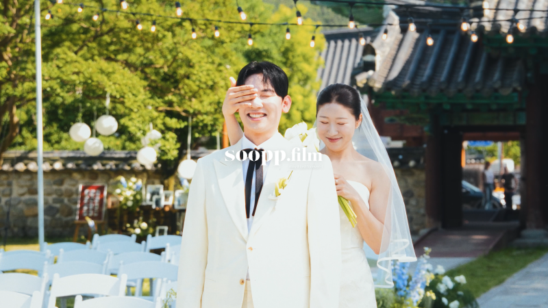 [cinema] 전주향교 야외웨딩 │ 전주 커스텀웨딩, 영화 같은 웨딩영상 기록