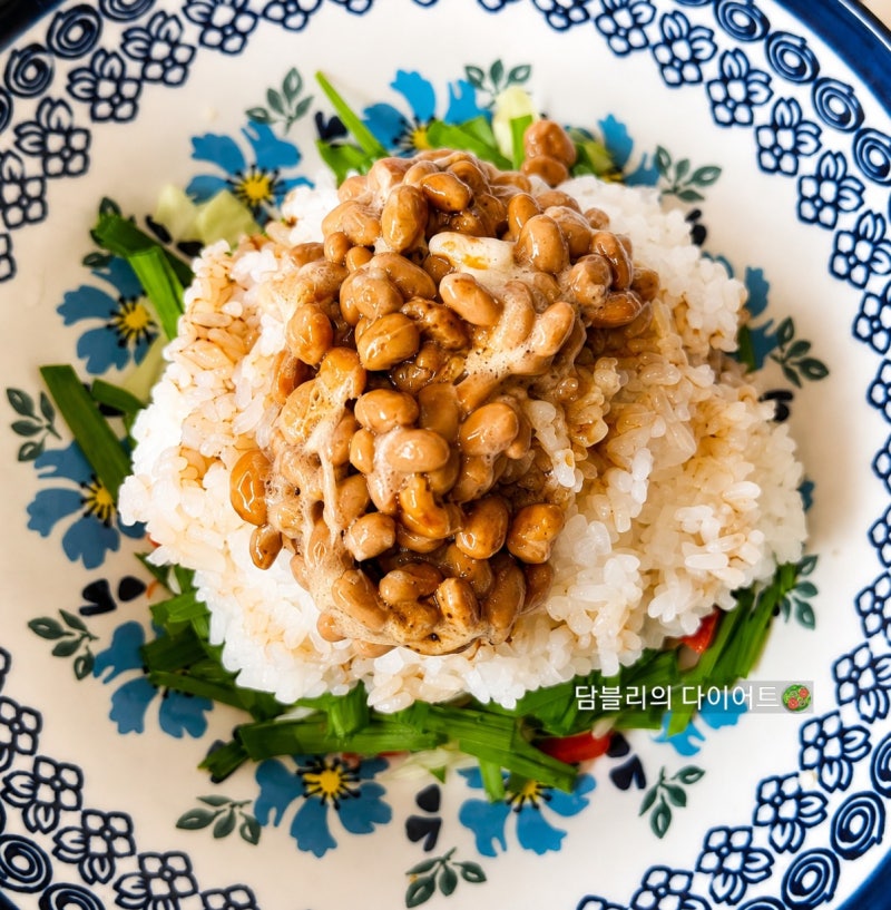 낫또밥 다이어트, 맛까지 잡은 초간단 레시피! 요즘 제일 많이 만들어 먹는 한 그릇
