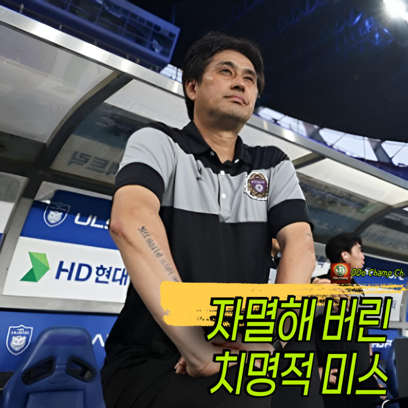 프로축구 FC 안양, 4경기 무패 마감 "자멸해 버린 치명적 미스"