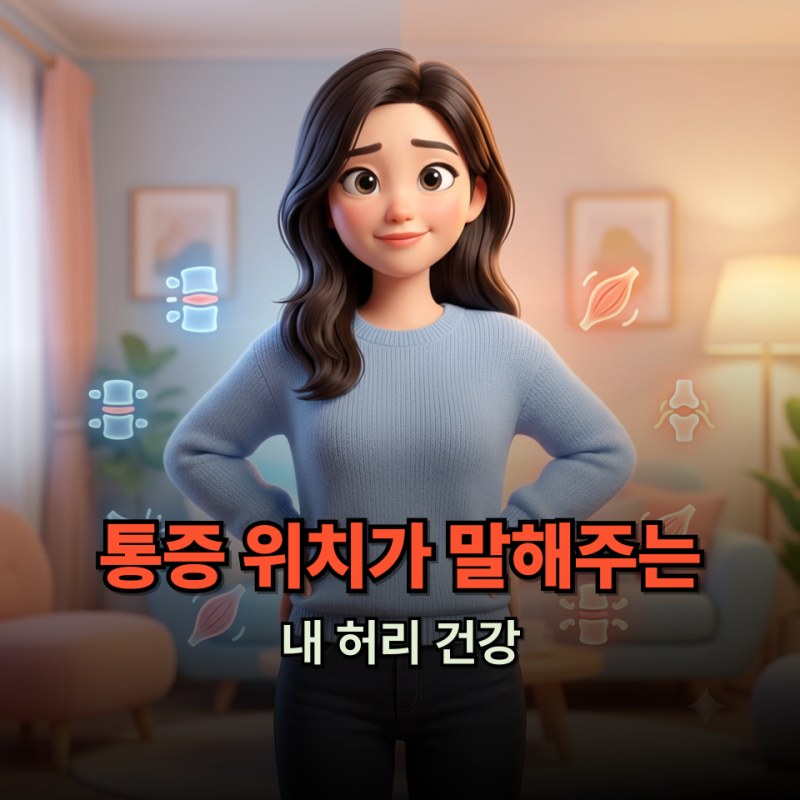 왼쪽/오른쪽 부위별로 알아보는 허리 통증 원인 완벽 정리