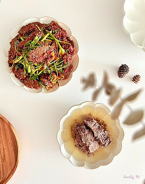 소고기 한우 사태 요리 수육 레시피 수육 무침 만드는 법