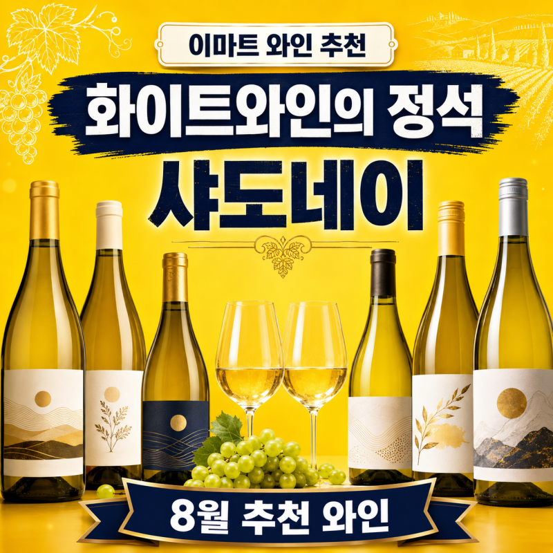 이마트 와인 추천 화이트와인의 정석 샤도네이