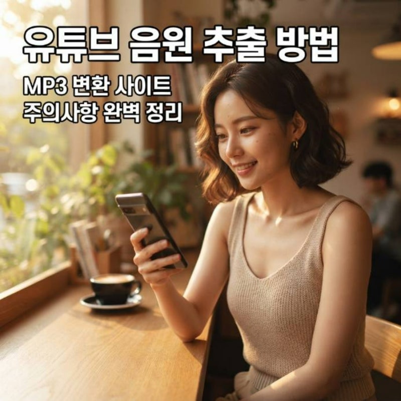 유튜브 음원 추출 방법 mp3 변환 사이트 주의사항 완벽 정리