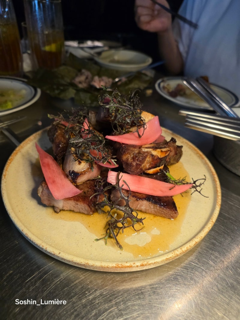 한남동 맛집 유한, 미쉐린 가이드에 선정된 색다른 퓨전 타이 레스토랑