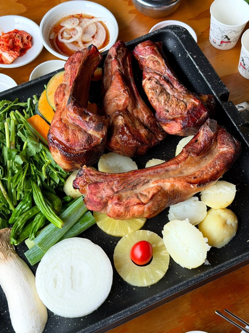 양평 용문산맛집 불멍하기 좋은 대디스바베큐
