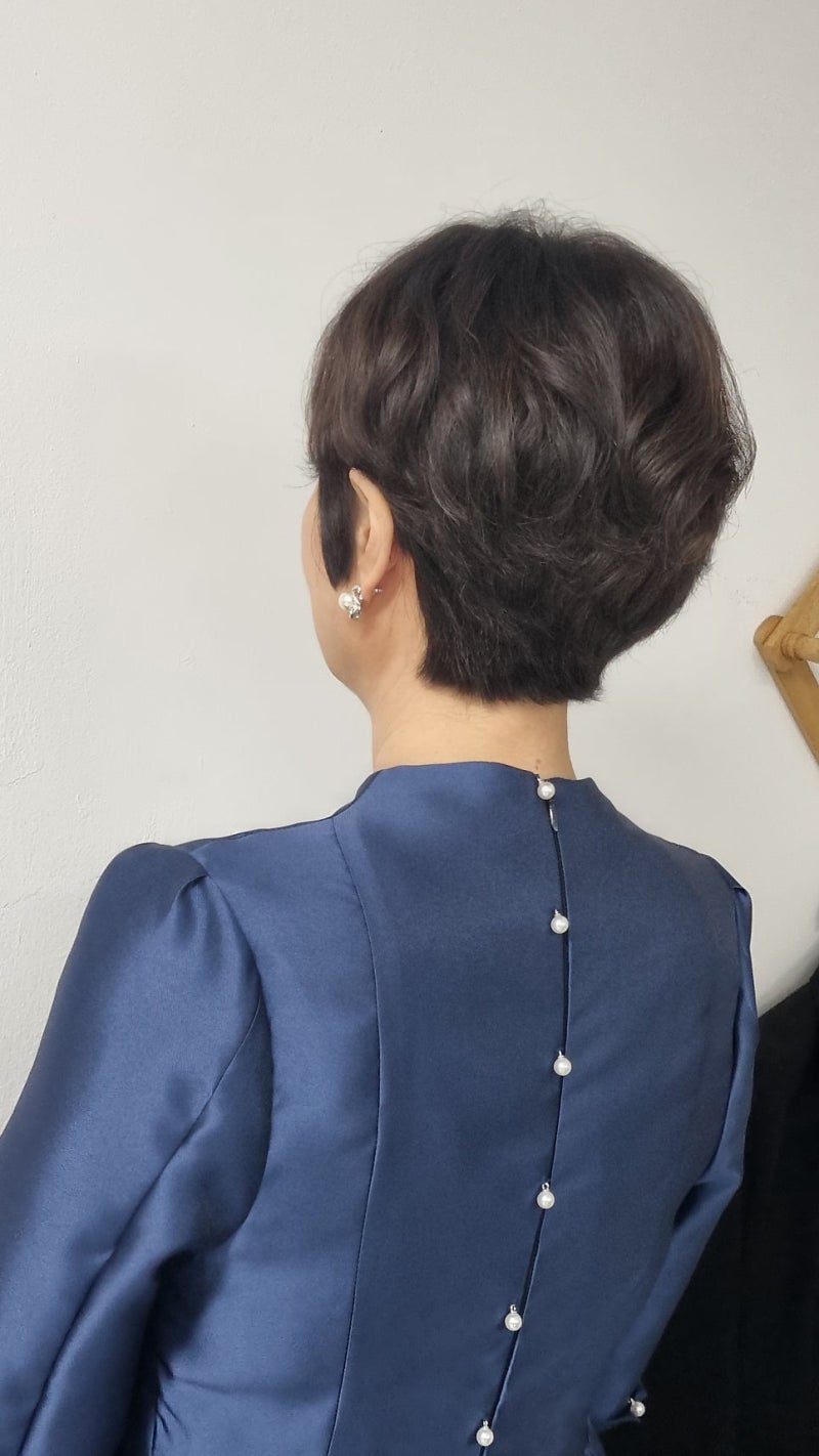 혼주어머니 양장에 어울리는 화장과 머리