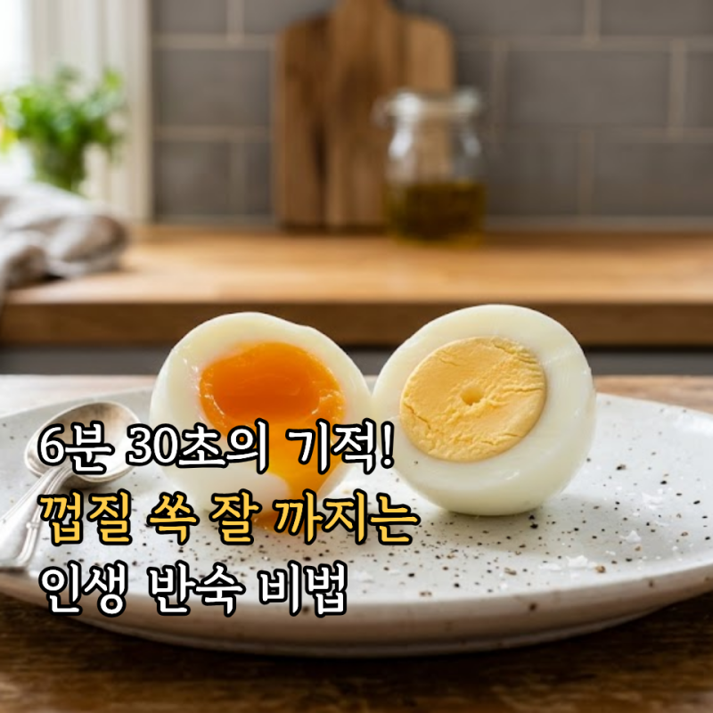 계란 삶는 법 총정리! 완숙 반숙 삶는 시간부터 계란 삶는 기계 추천까지