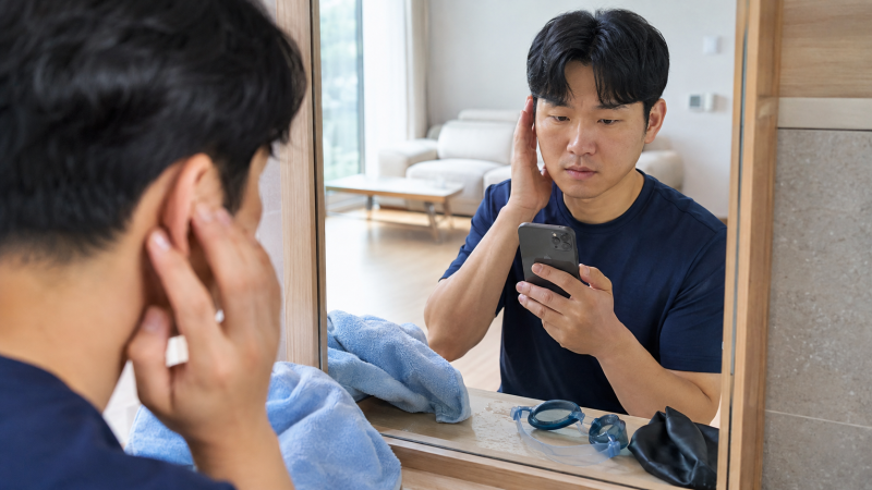 물놀이 후 귀가 먹먹하고 아플 때, 외이도염 신호와 안전한 대처법