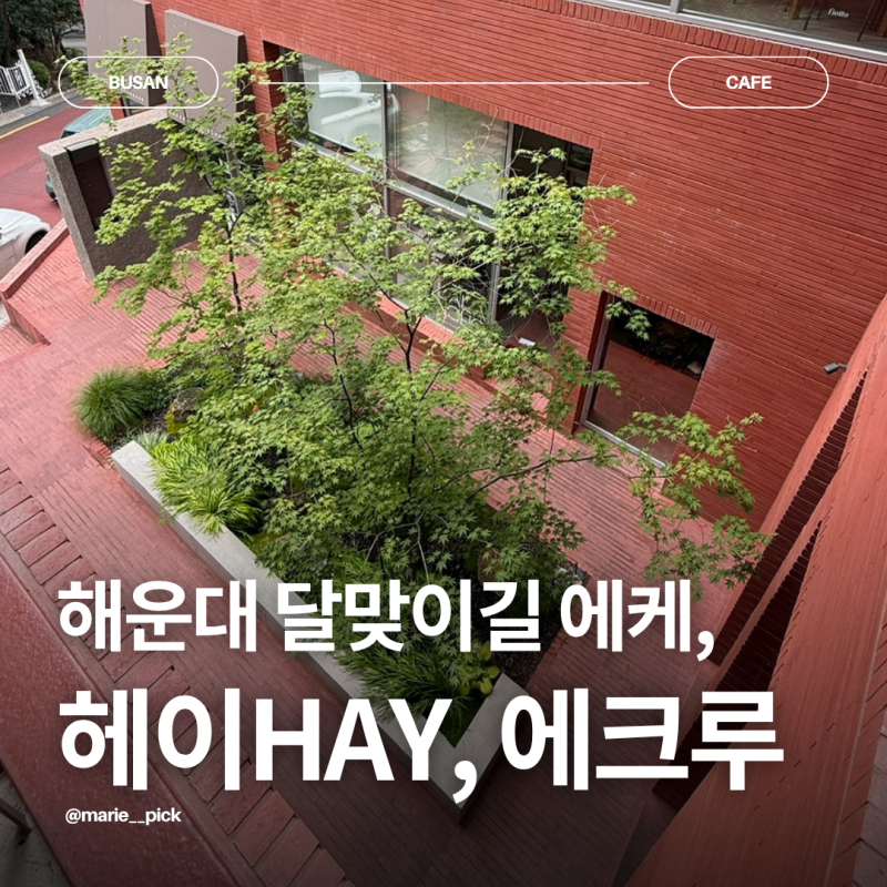 부산 해운대 달맞이길 에케ECKE - HAY, 에크루 소품샵