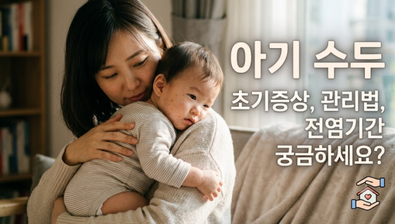 아기 수두 초기증상 전염성 격리기간 총정리, 예방접종 후 걸렸을 때 대처법