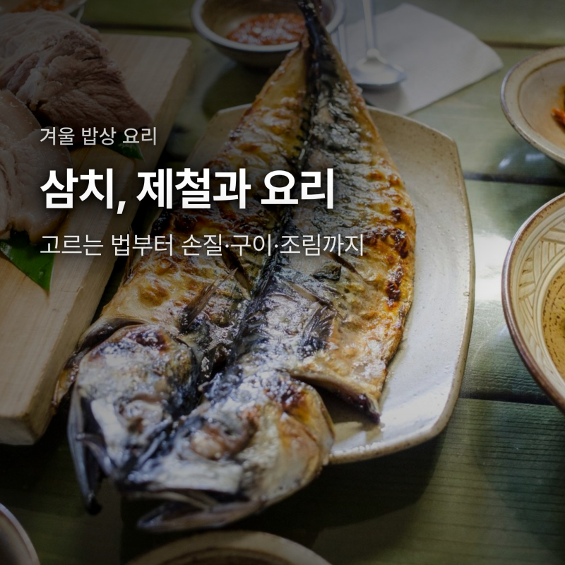 삼치 제철과 고르는 법, 손질부터 구이·조림 요리까지