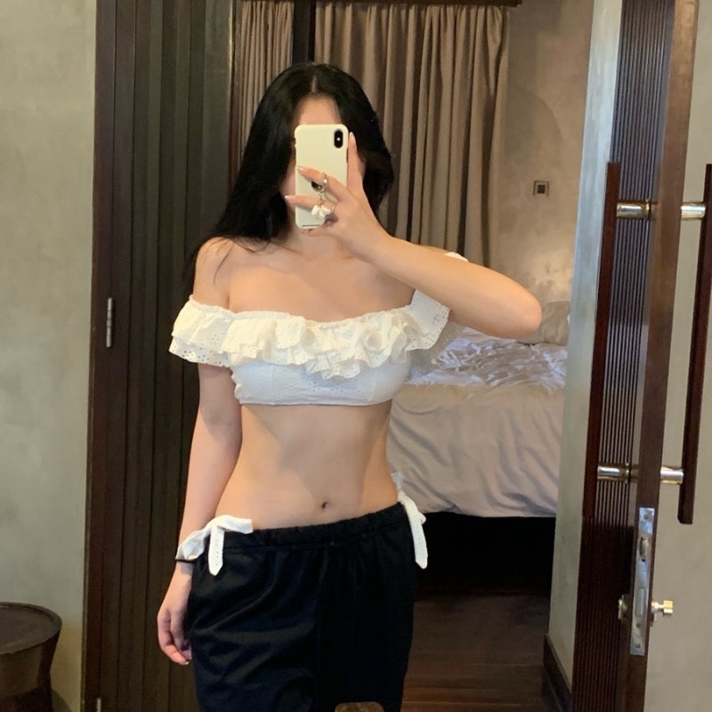 휴양지 비키니 추천ㅣ비키니밴더 크로셰 비키니 커버업 원피스 + 오프숄더 2way 비키니 후기 (....