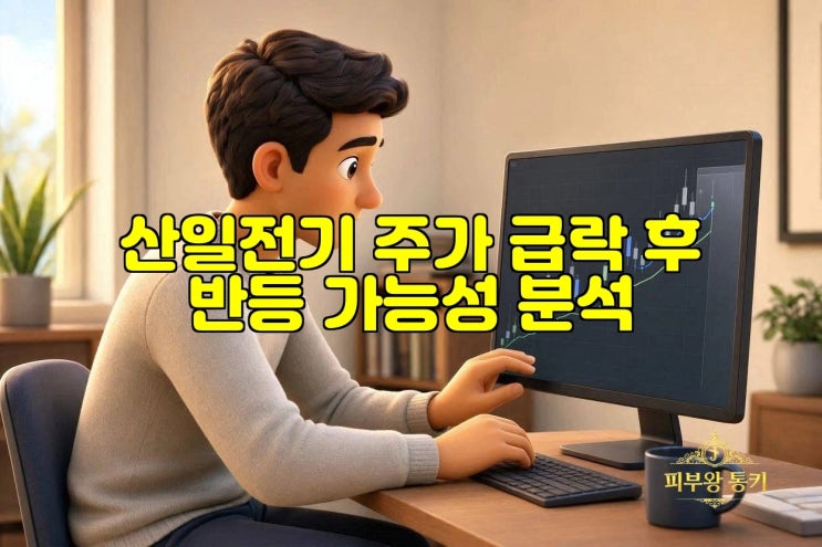<b>산일전기</b> 주가 급락 후 반등 가능성 분석