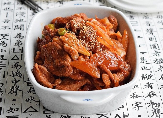 오리주물럭 레시피 양념 오리불고기 만들기 오리고기볶음 생오리고기 요리