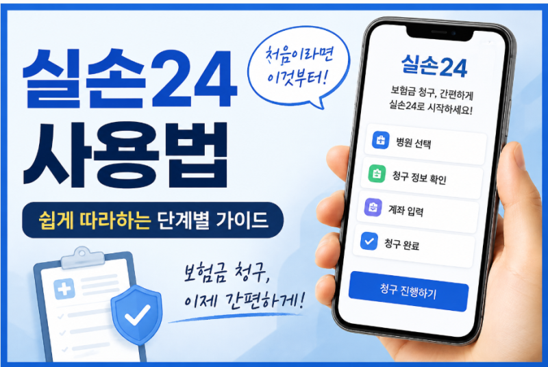 실손24 사용법