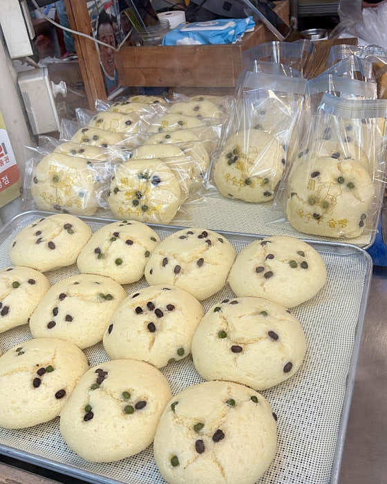 극한직업 나온 그곳.. 속초 중앙시장 옥수수술빵 위치 가격 웨이팅 택배 방법