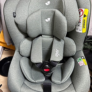 [출산용품준비] 조이 아이스핀360 아이사이즈 회전형 카시트 (ISOFIX) 당근 후 셀프세탁(쉬움!!)