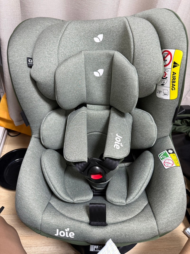 [출산용품준비] 조이 아이스핀360 아이사이즈 회전형 카시트 (ISOFIX) 당근 후 셀프세탁(쉬움!!)